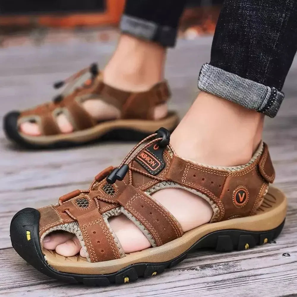 Bequeme All-Terrain-Sandalen für Herren • ErgoStride™